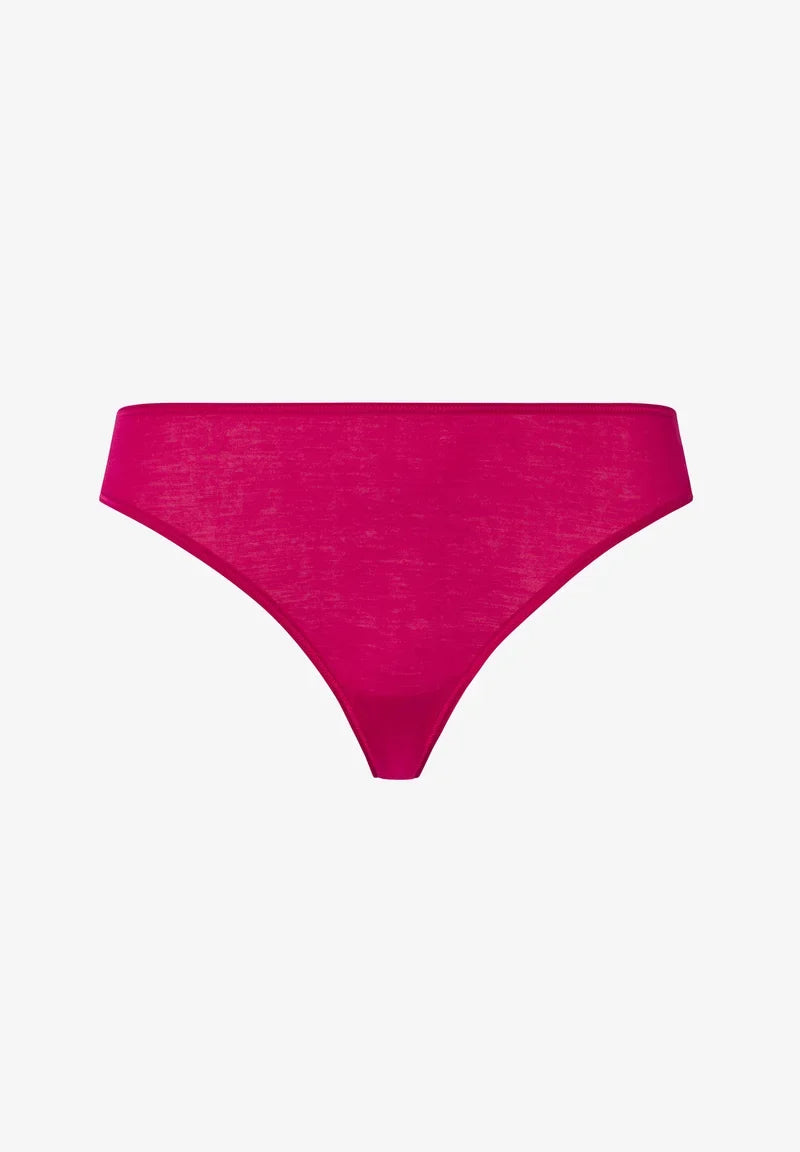 Hanro Ultralight Cotton Bikini | Fuchsia