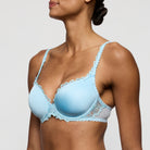 Marie Jo Jane Heart Shaped Bra in Milky Blue