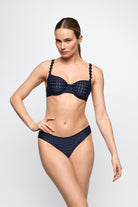 Marie Jo Avero Rio Bikini in Velvet Blue with matching bra