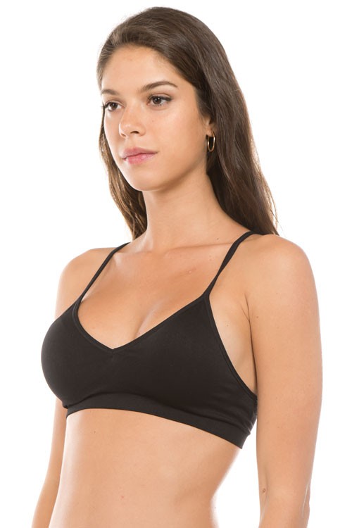 Seamless Triangle Bralette  9 Colors Available – Ladybird Lingerie